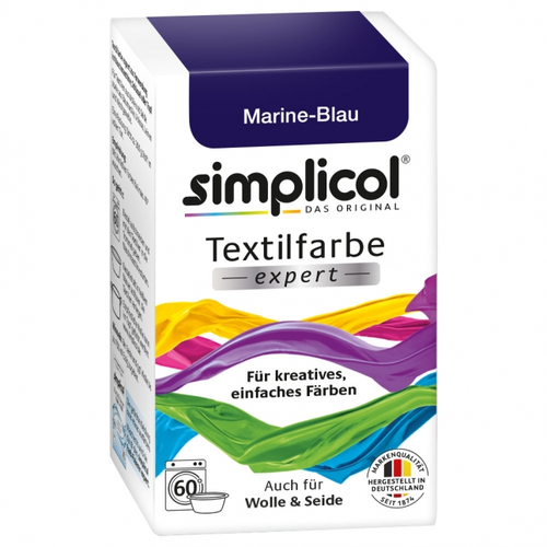 Simplicol, Textilfarbe expert, marineblau 150 g