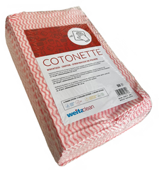 WEITA Allzwecktuch Cotonette 38x60cm 238511 rot 50...