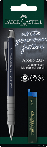 FABER-CASTELL Druckbleistift Apollo 232799 mit Mine sortiert