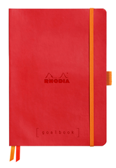 RHODIA Goalbook Notizbuch A5 117582C Softcover mohnrot...