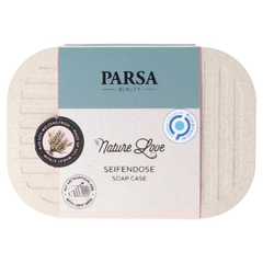 PARSA Nature Love Seifendose mit Gitter Aus Weizenstroh