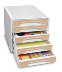CEP Schubladenbox Smoove Silva 1071111021 5 Schubladen...