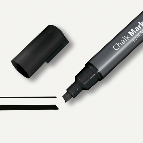 SIGEL Chalk Marker 1-5mm BA180 schwarz