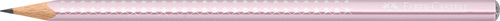 FABER-CASTELL Bleistift Sparkle B 118261 rosa metallic