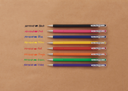 PENTEL Gel-Tintenroller Mattehop K110-VVX Mattehop violett