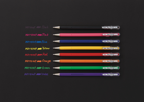 PENTEL Gel-Tintenroller Mattehop K110-VVX Mattehop violett