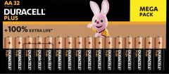 DURACELL Batterie Plus Power 4-149014 4-149014 AA/LR6 32...