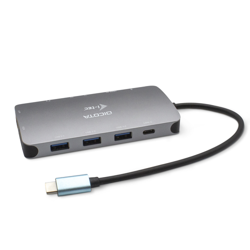 DICOTA USB-C Portable 10in1 Docking D31955 HDMI/PD 100W anthracite