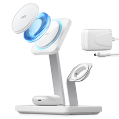 ESR HaloLock 3-in-1 Charger 2C5510201 Wireless,CryoBoost,...