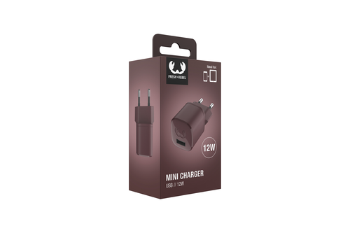 FRESHN REBEL Mini Charger USB-A 2WC12DM Deep Mauve 12W