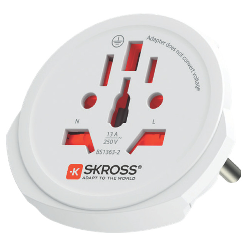 SKROSS World Travel Adapter 1.302521 inkl Euro USB 2xA