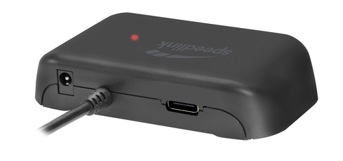 SPEEDLINK SNAPPY EVO USB-A Hub, 4-Port SL-140109-BK USB 3.2 (5 Gbit-s), black