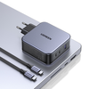 UGREEN USB Wallcharger Nexode 140W 90549 Bundle,GaN,USB-A+C,2M Cable