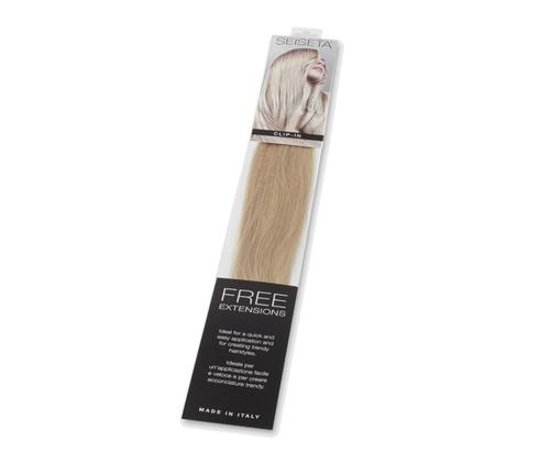 Seiseta Free Extensions Glatt 6 Hellbraun 50/55 cm