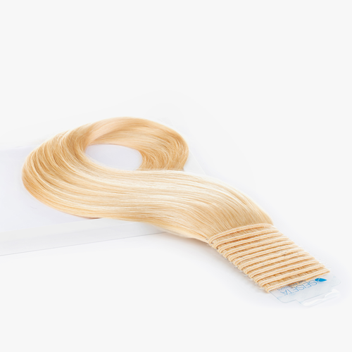 Seiseta Weft Hair Glatt 1005 Nordic Platinblond 50/55 cm