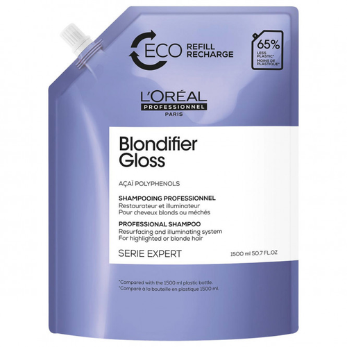 LOral Serie Expert Blondifier Gloss Shampoo Refill 1500 ml