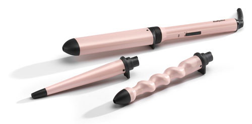 BaByliss Curl and Wave Trio rose gold