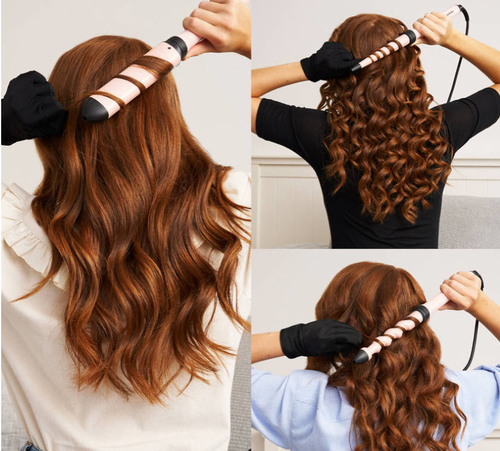 BaByliss Curl and Wave Trio rose gold