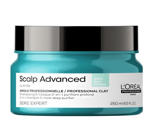 LOral Serie Expert Advanced Anti-Oiliness 2-In-1 Deep Purifier Clay 250 ml