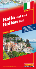 HALLWAG Strassenkarte 382830921 Italien Süd 1:650000