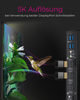 ICY BOX DisplayLink Hybrid Docking IB-DK2256AC 4k,3xHDMI,3xDP,USB-A & C