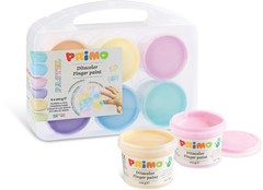 MOROCOLOR Fingermalfarbe Pastell 2212TD6PAST 6x100g
