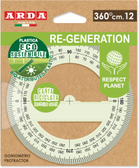ARDA Kreislineal 360° 12cm RE36012 Re-Generation