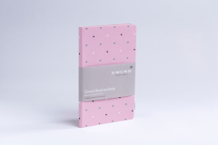 GMUND Bavarian Book 13.5x20cm 39449 rosa, dotted 112 Seiten