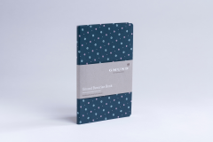 GMUND Bavarian Book 13.5x20cm 39425 grünblau, dotted...