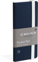 GMUND Pocket Pad 6.7x13.8cm 38787 midnight, blanko 100...