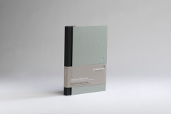 GMUND Papierbuch 17x24cm 39333 grey, dotted 160 Seiten