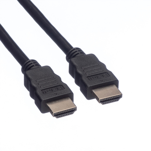 ROLINE HDMI High Speed Kabel, Eth. 11.04.5547 Black, ST/ST, 2160p, 3D 10m