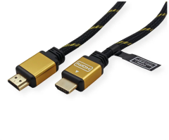 ROLINE HDMI High Speed Kabel, Eth. 11.04.5501 Gold,...