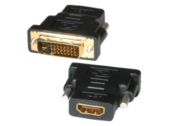 ROLINE DVI-D (24+1) - HDMI Adapter 12.03.3116 Black,...