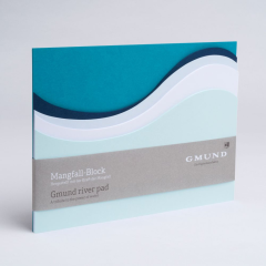 GMUND Berg&Tal Block A5 32846 türkisblau, blanko...