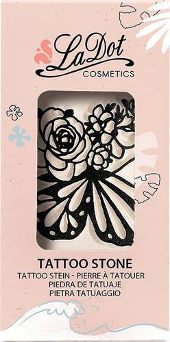 COLOP LaDot Tattoo Stempel 165822 rose butterfly gross