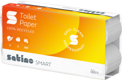 SATINO Toilettenpapier Satino Smart 60610 2-lagig, 8...