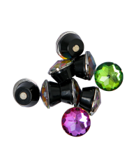 I AM CREATIVE Magnet Juwel Let`s Organize MAA4035.56 Acrylglas, bunt 9 Stück