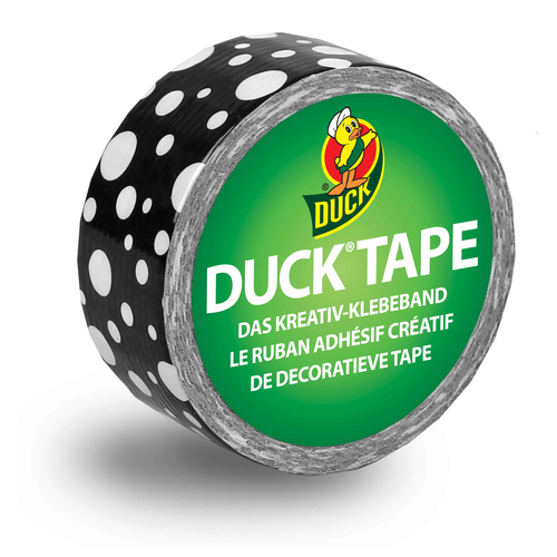 Duck Tape Duckling Mod Dots 19 mm, Rolle 4.5 m
