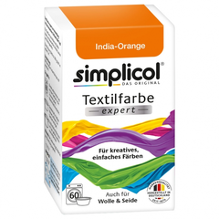 Simplicol, Textilfarbe expert, indiaorange 150 g