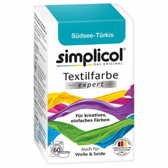 Simplicol, Textilfarbe expert, südseetürkis 150 g