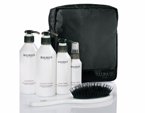 Balmain Beauty Bag inkl. Shampoo 250mlCond. 250ml Maske 150ml Shine Spray 75ml