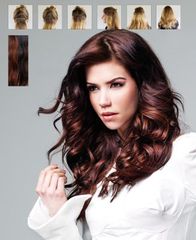 Balmain Clip In Weft Set 40cm Barcelona Echthaar