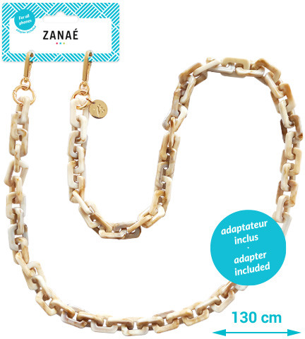 ZANA Phone Necklace Vanilla Cream 18320 Cosy Capuccino beige