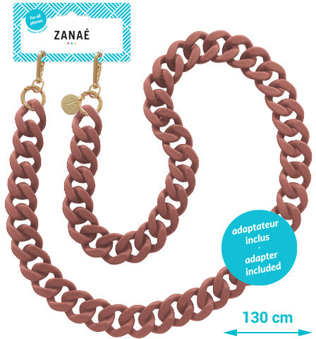 ZANA Phone Necklace Maple Syrup 18315 Indian Summer red
