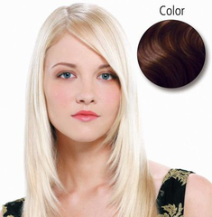 Balmain Straight 45cm 8 dunkelcocoblond 10 Stück...