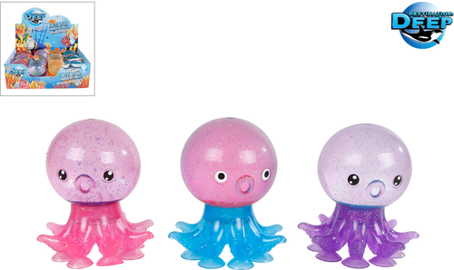ROOST Squeeze Ball Octopus 621579 mit Saugnpfen assortiert