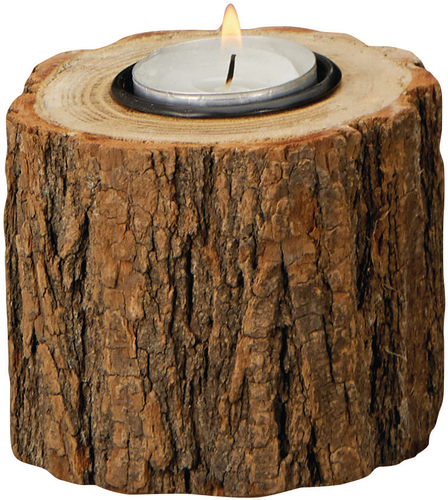 ROOST Teelichthalter 10x10x10cm 10031493 Holz, Metall Baum Holz, Metall Baum