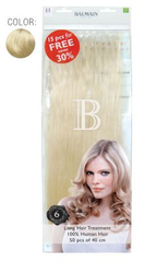 Balmain Value Pack 614A Natural Straight 40cm 50St....