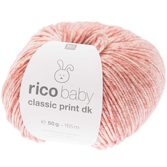 Rico Baby Classic Print DK, rosa Spray 50 g, 165 m, 50 %...